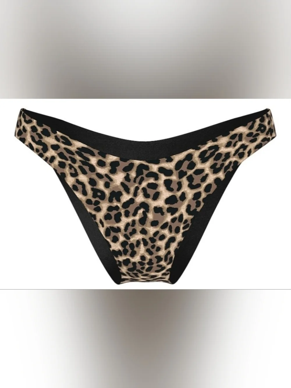 XXL Victoria's Secret Swim Brazilian Bikini Bottom True Cat Leopard